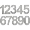 Fitous 6 inch Floating House Number For Outside, Stainless Steel