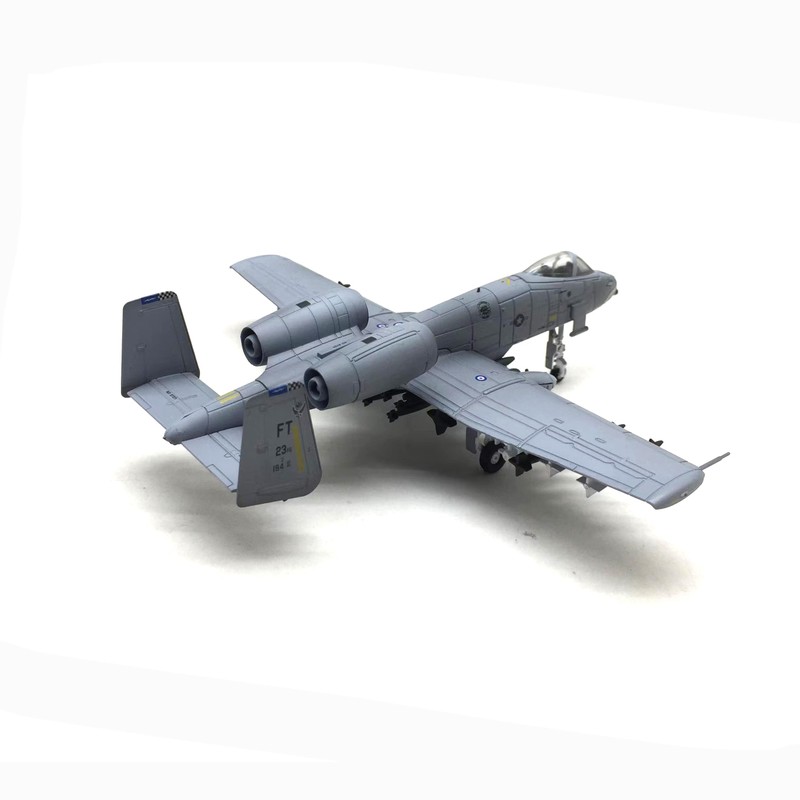 Enatuther 1/100 A-10 Warthog Model Plane A10 Thunderbolt II Jet