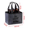 Cepewa Bottle Carrier Felt The Liquid Must Have Bottle Bag