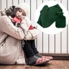 Hot Water Bottle Bag with Warm Plush Waist Cover Belt
