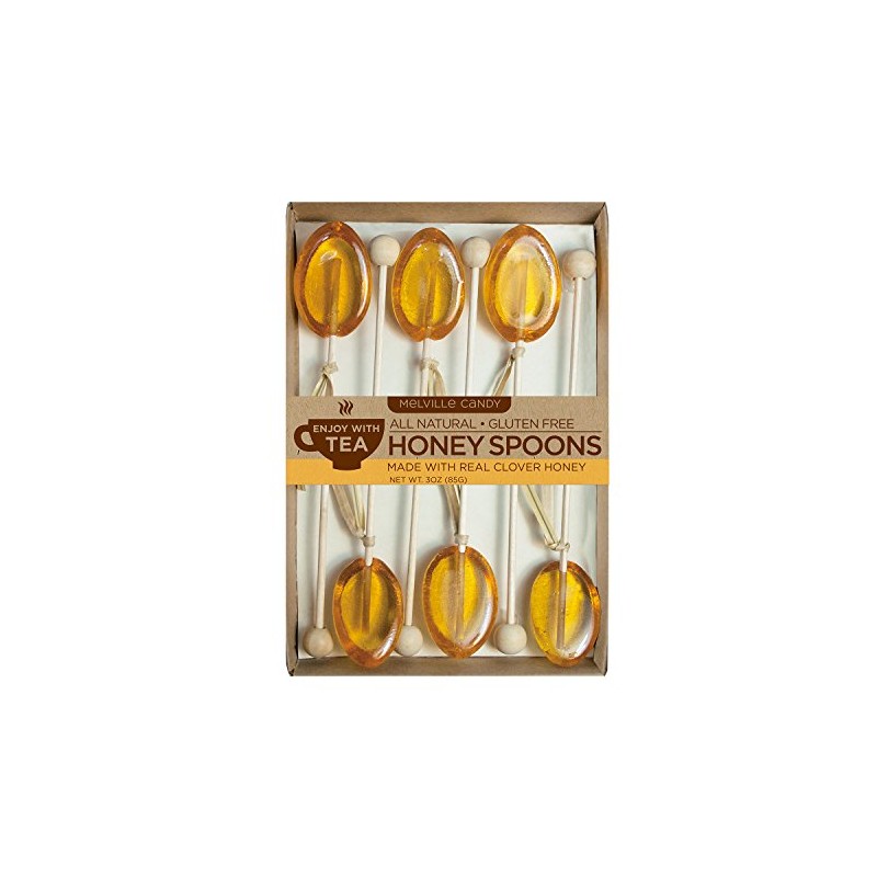 Melville Candy Company Honey Clover Spoons Gift Sets, 2.4 Ounce