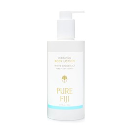 PURE FIJI Hydrating Body Lotion 10.14 oz / 300 ml – Nourishing, Lightweight, Fast-Absorbing, Tropical Moisturizer, Natural Ingredients, Coconut Milk, Daily Skincare (10.14 oz, White Gingerlily)