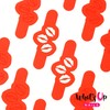 Whats Up Nails - Kisses Nail Stencils Stickers Vinyls for