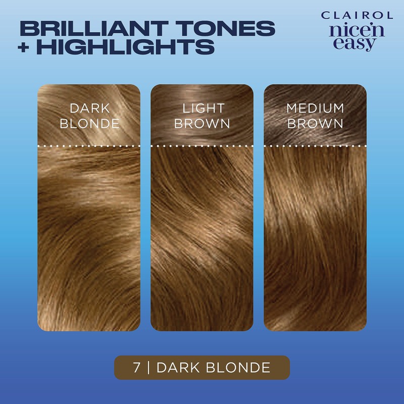 Clairol Nice'n Easy Crème, Natural Looking Oil Infused Permanent Hair