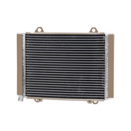 CoolingSnow Aluminum Radiator for 2005-2010 Kawasaki Prairie 700 KXF700/KVF650 Brute Force 650 750, 1 Row Radiator