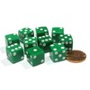 Koplow Games Set of 10 Six Sided D6 12mm Square