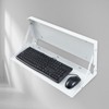 Otoolling 1 Pcs 24 Inch Keyboard Wall Mount Foldable Fits