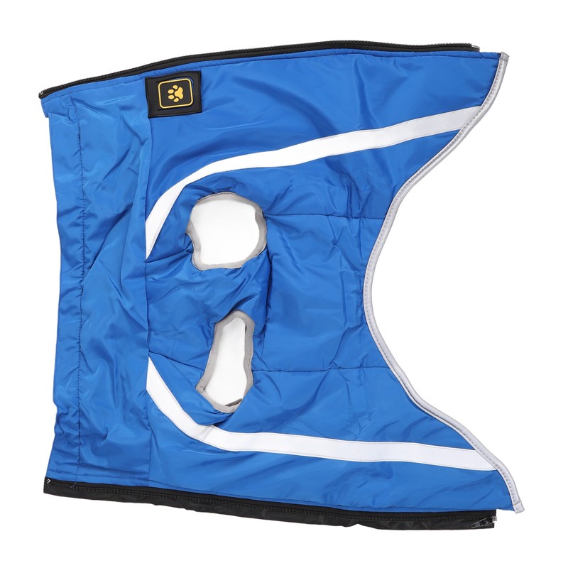 Dog Jacket Polyester Reflective Autumn Winter Warm Comfortable Pet Warm