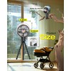 Misting Baby Stroller Fan, 100ml Portable Misting Fan for Stroller,