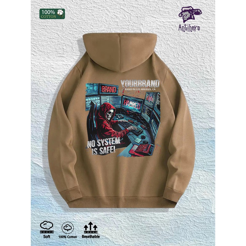 OUR YOUTH OUR FUTURE Graphic Hoodie 100% Cotton US Warehouse