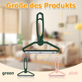 Honitra 2 x Reusable Pet Hair Remover Tool, Double Sided Lint Remover for Clothes, Dog Cat Hair Remover Tools for Couch, Lint Remover Razor Clean for Carpets