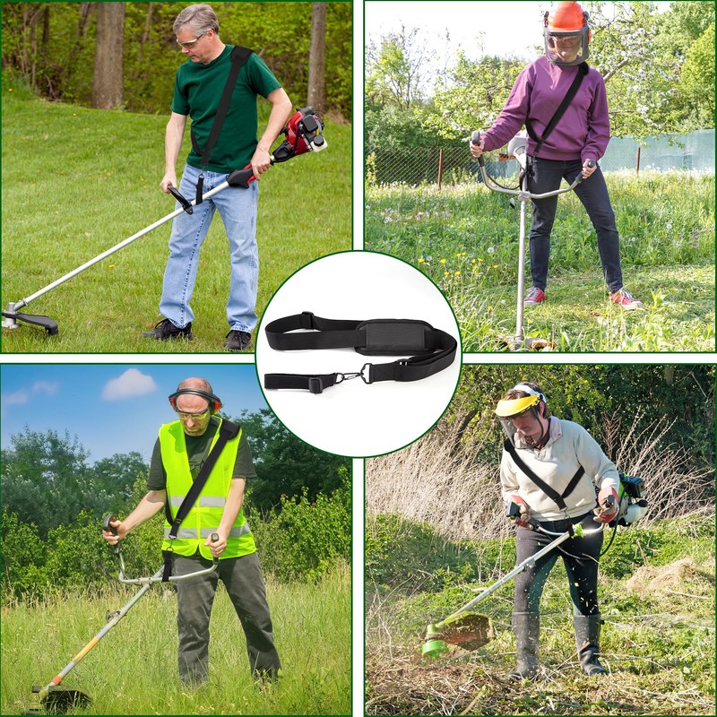 Newellsail Shoulder Strap Lawn Mower Adjustable Weed Eater Nylon Belt