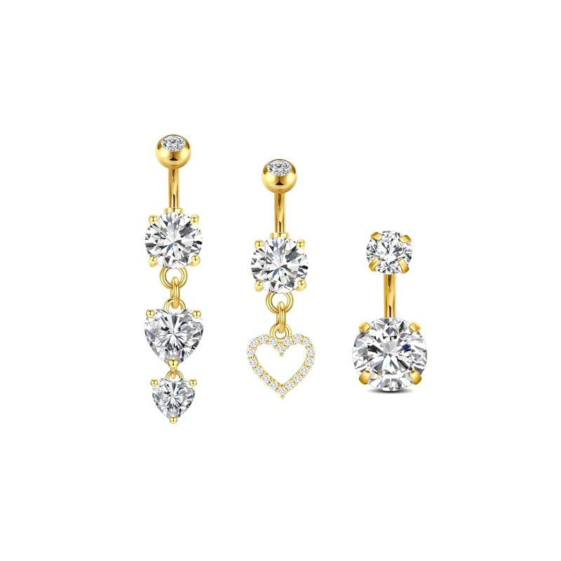 Briana Williams Gold Belly Button Ring Belly Rings for Women