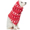 Blueberry Pet Ugly Christmas Holiday Reindeer & Snowflake Dog Apparel