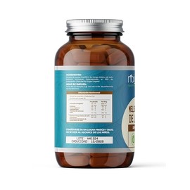NAIMA Hongo Melena de León Orgánico, 120 Cápsulas | Cápsulas Veganas | Lion´s Manes Suplemento Alimenticio 100% Puro| Ingredientes Naturales, Sin Adit