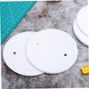 jojofuny Electrical Cover Plate Round Ceiling Hole Cover Plastic Flat