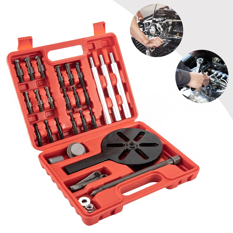 WUSILILU 21 in 1 Steel Bearing Disassembly Puller,Inner Hole Puller