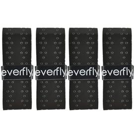 Everfly Grip Tape Tennis Racket - Overgrips Padel Racket - Smooth/Perforated - Pack of 4 Black - Band Badminton Racket Squash Racket Ball - Grip Tapes for Racket Grips (Perforated)