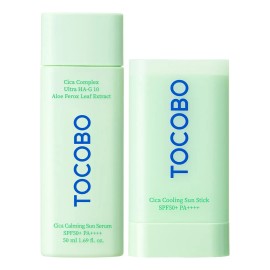 Kit 2 Pz Protector Solar En Barra Y Liquido Cica Tocobo