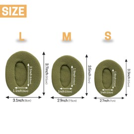 GNEGNI LIFE Winter Bandless Ear Muffs, 1 Pair Portable Thermal Ear Cover Unisex for Ladies Mens Outdoor Working Skiing Cycling