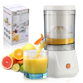Unbrand Electric Citrus Juicer Fruit Squeezer 5.24'' Wide Chute Orange Lemon Grapefruit