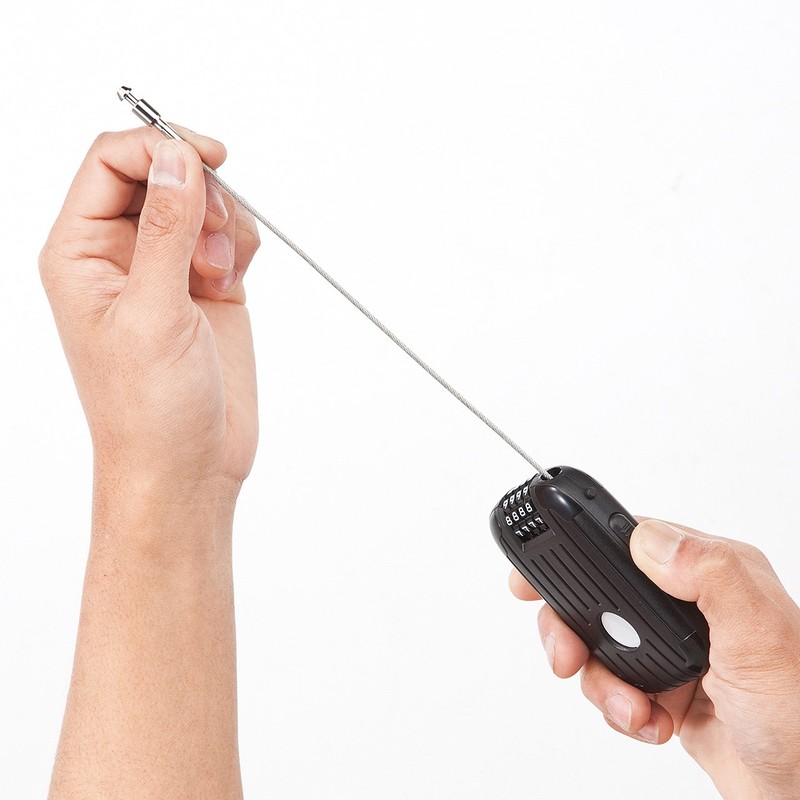 Sanwa Supply E-Security (Wire Reel Type Dial Lock) SLE-11LN