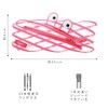 ZIPIT [Zipit] Makeup Case, Clear Monster, Pink