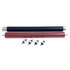 Heat Fuser Upper Roller + Lower Pressure Roller + 4piece