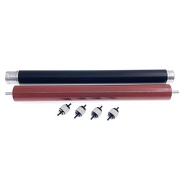 Heat Fuser Upper Roller + Lower Pressure Roller + 4piece Cleaner Pinch Roller Compatible for Brother HL-L8260 HL-L8360CDW HL-L9310 MFC-L8610 MFC-L8900 MFC-L9570