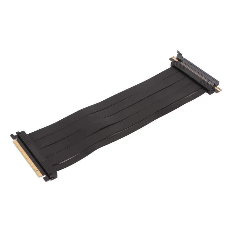 PCIE 4.0 X16 Extender 180 Degree 26GB/s 11.8 Inch Shielded