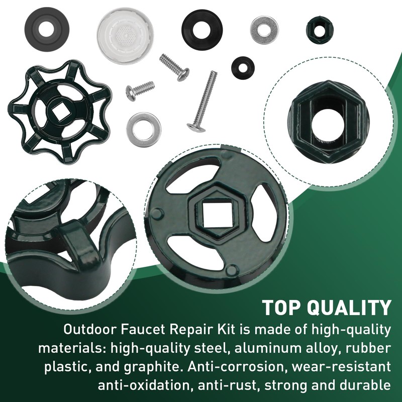 Aulpq for C-144KT-807 Outdoor Faucet Repair Kit, for C-144/244 Series