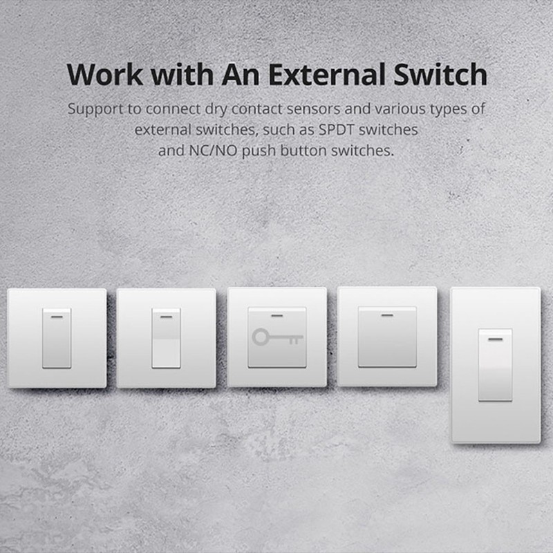 For SONOFF MINI R2 Light Switch Module Smart WiFi Wireless