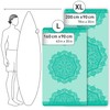 Fit-Flip XXL Beach Towel - Microfibre Bath Towel Large Microfibre