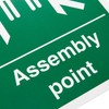 Seco Assembly Point Sign, 150mm x 200mm - 1mm Semi