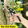 Jardineer Garden Secateurs Set with SK5 Blades, Bypass Hand Pruner