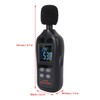 UA961 Black Portable Handheld Digital Sound Level Meter Noise Tester