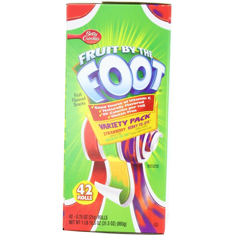 Betty Crocker Fruit Variety Pack Snacks - .75 oz -