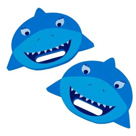 FINIS Floatie Friends Hand Float Learn-to-Swim Aids for Children - Shark (Set of 2)