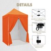 EAGLE PEAK 5x5 Instant Canopy with 4-Side Wall Panels, Small