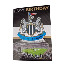 NEWCASTLE UNITED F.C. MUSICAL BIRTHDAY CARD SOUND CARD