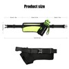 HAISSKY Running Pouch, Water Resistant, Large Capacity, Plastic Bottle, Non-Shaking,
