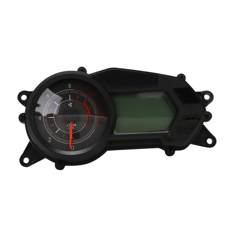 Ronyme Motorcycle Gauge Cluster Accessories Compatible Black Odometer for Pulsar