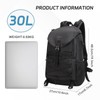 TINYAT Hiking Backpack for Men and Women, Water Resistant Travel