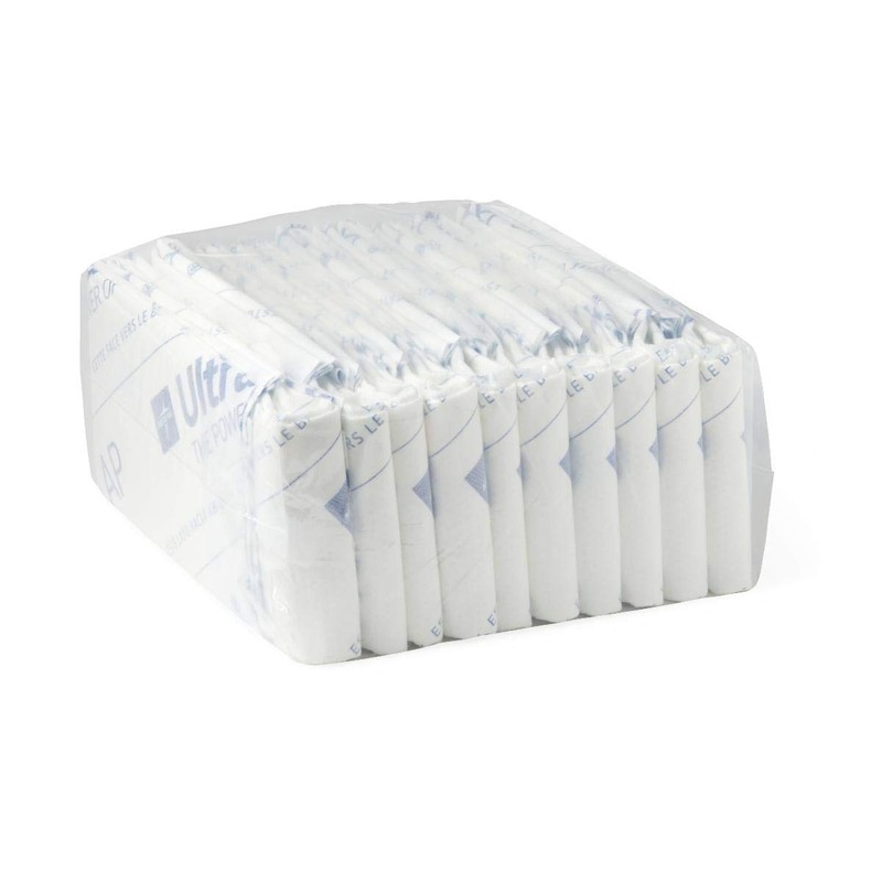 Medline Ultrasorbs Advanced+ Premium Disposable Underpads, 30" x 36", 10