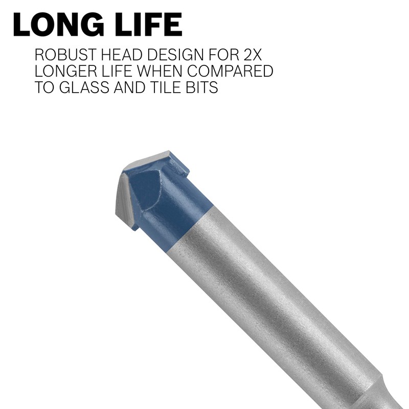 BOSCH NS300 1/4 in. Natural Stone Tile Bit