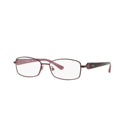 Vogue Vogue Eyewear Women's VO3845B Prescription Eyeglass Frames, Matte Bordeaux/Demo Lens, 52 mm
