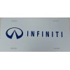 Infinity Aluminum 6x12 License Plate