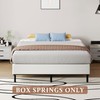 SHOANED 7 Inch Full Box Spring - Metal Frame Mattress