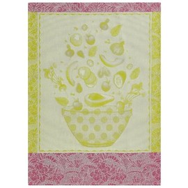 Le Jacquard Francais Salade d'été Avocat Tea Towel