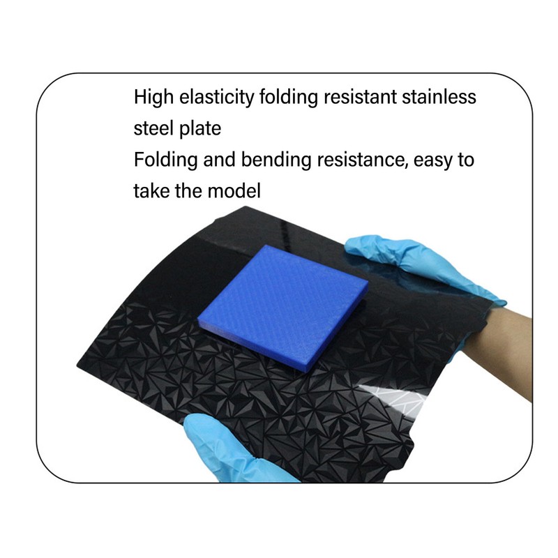3D Printer Build Plate Double Sided Textured PET Frosted PEI